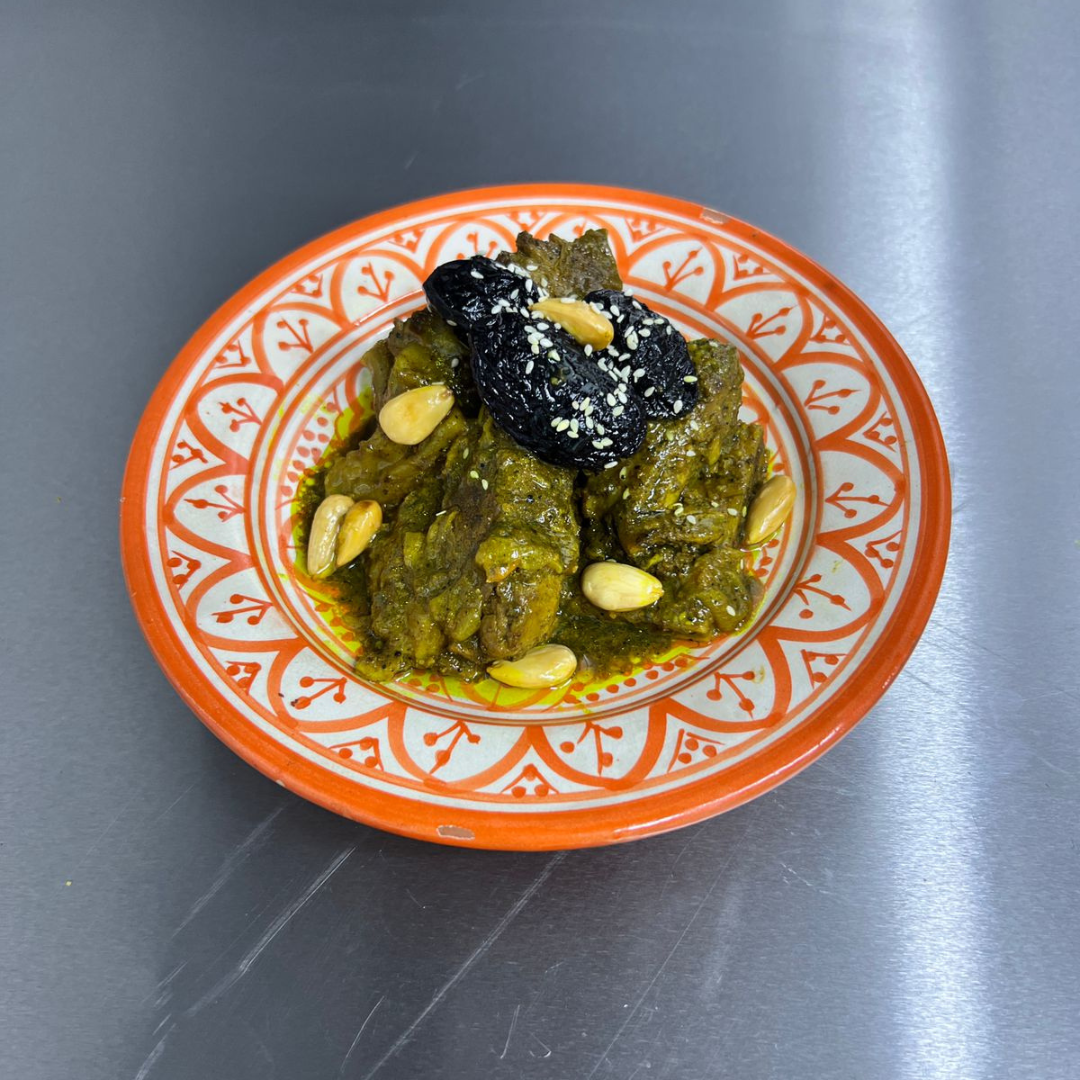 Viande aux fruits confits