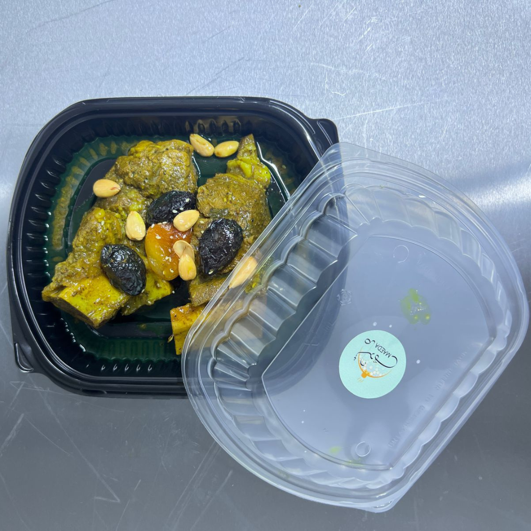 Viande aux fruits confits
