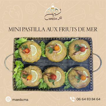 Mini Pastilla fruits de mer