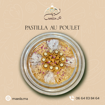 Pastilla au poulet Amandes
