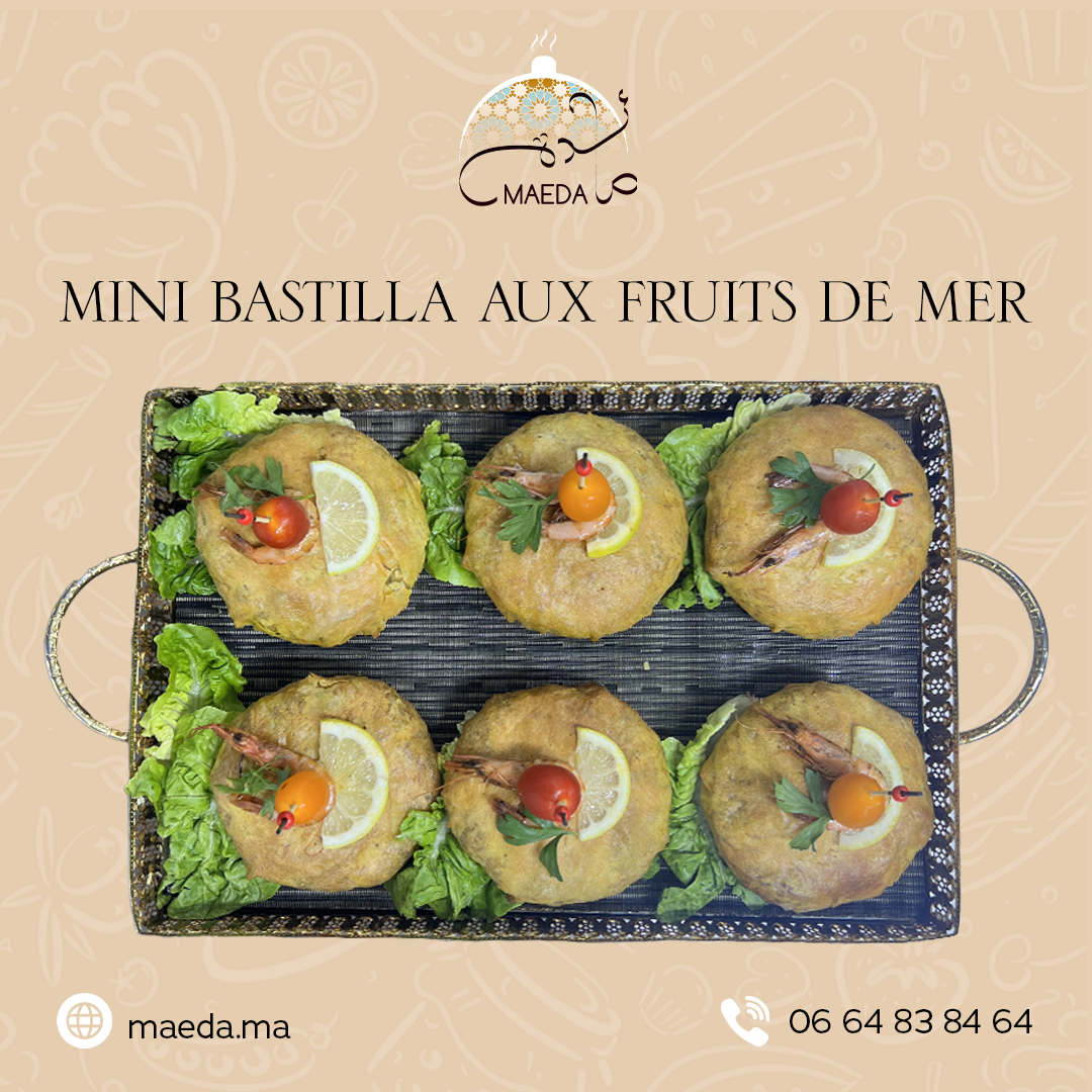 Mini Bastilla fruits de mer