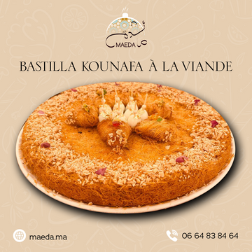 Bastilla Kounafa Viande d'agneau