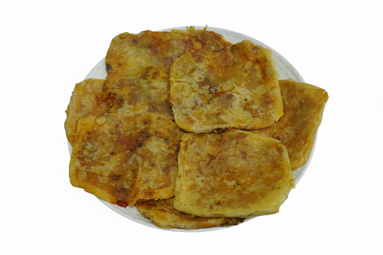 Msemen à la viande hachée (kefta)