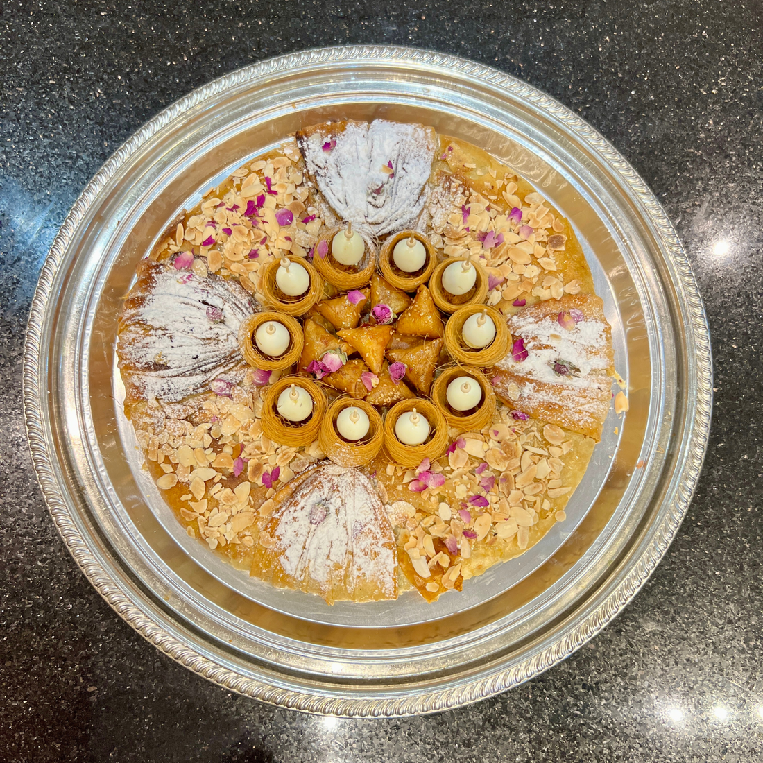 Pastilla au poulet Amandes