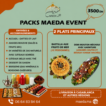 🍽️ Pack Maeda Event 4
