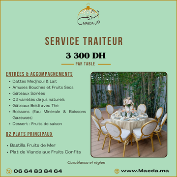 🍽️ Pack Traiteur Maeda 03