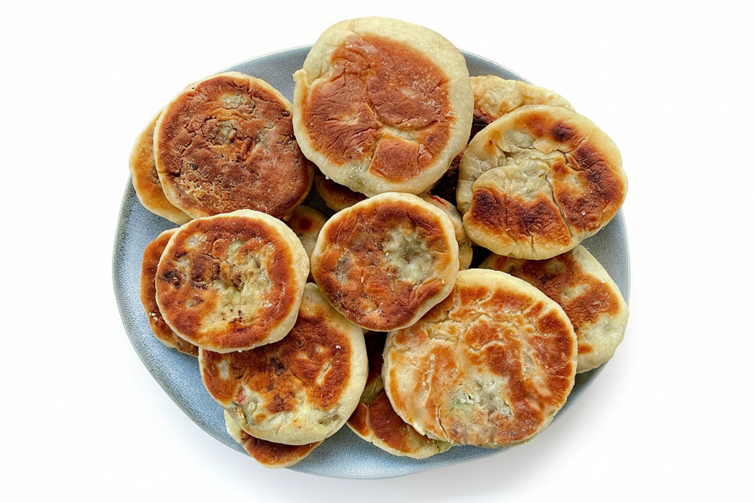 Batbout farci à la viande hachée